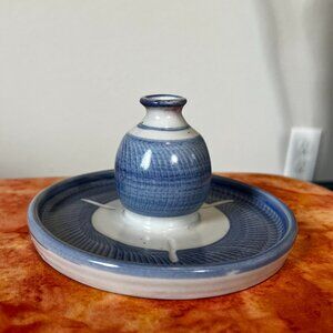 Handmade Pottery Ceramic Incense Burner and Holder